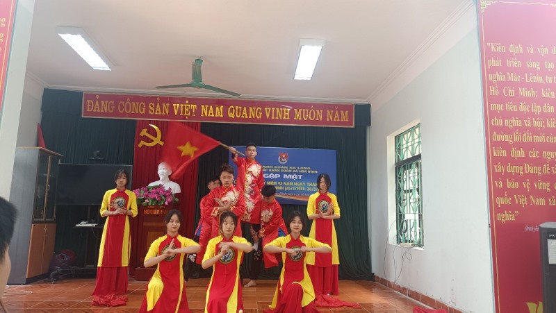 Sôi nổi các hoạt động của Đoàn TNCS Hồ Chí Minh xã Hòa Bình chào mừng 92 năm ngày thành lập Đoàn TNCS Hồ Chí Minh (26/3/1931- 26/3/2023)