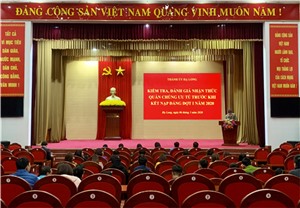 Kiểm tra, đánh giá nhận thức quần chúng ưu tú trước khi kết nạp Đảng đợt I năm 2020